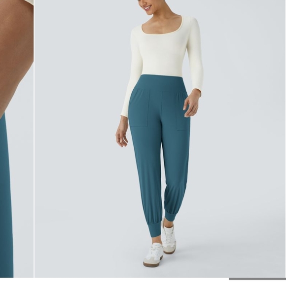 NWOT Teal Women's Jogger Pants - Picture 1 of 5